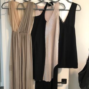 Lot of 4 Zara dresses size xs